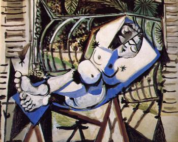 Pablo Picasso : reclining nude before a window